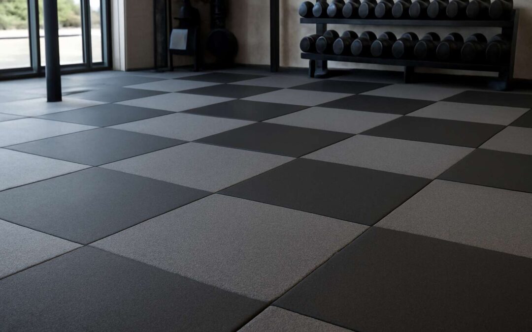 Durable and Easy-Install Interlocking Rubber Floor Tiles Indoor for Stylish Spaces