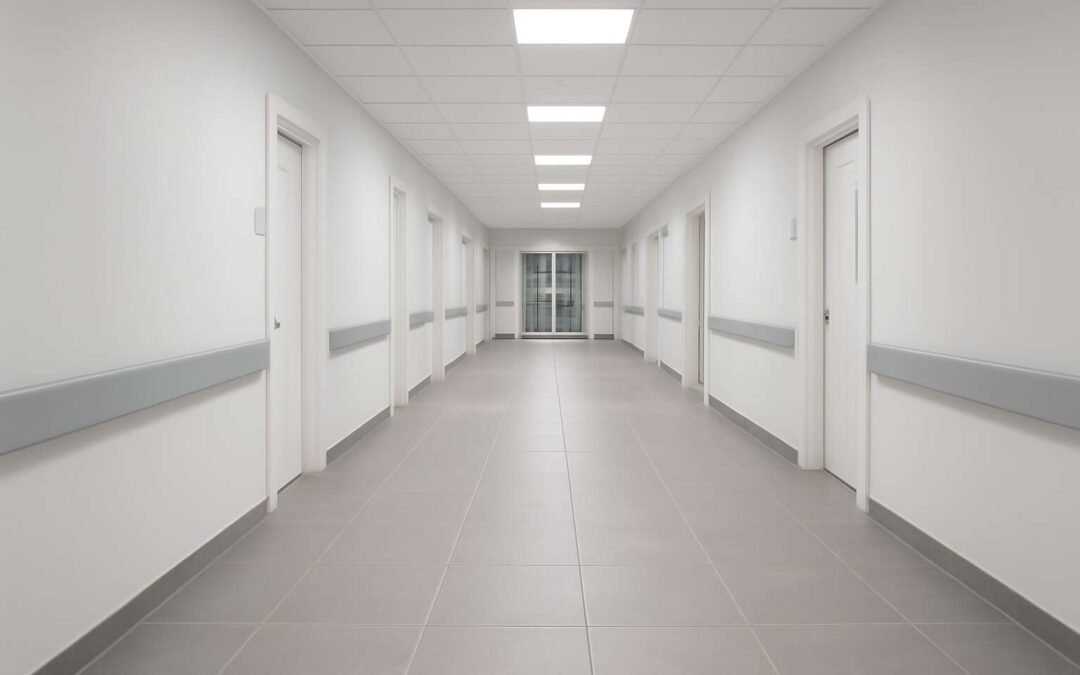 Durable, Hygienic Floors: floor tiles used in hospitals for safer patient care
