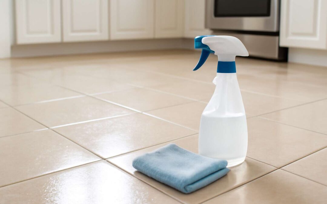 DIY home care: floor tiles how to clean for a showroom-worthy shine.