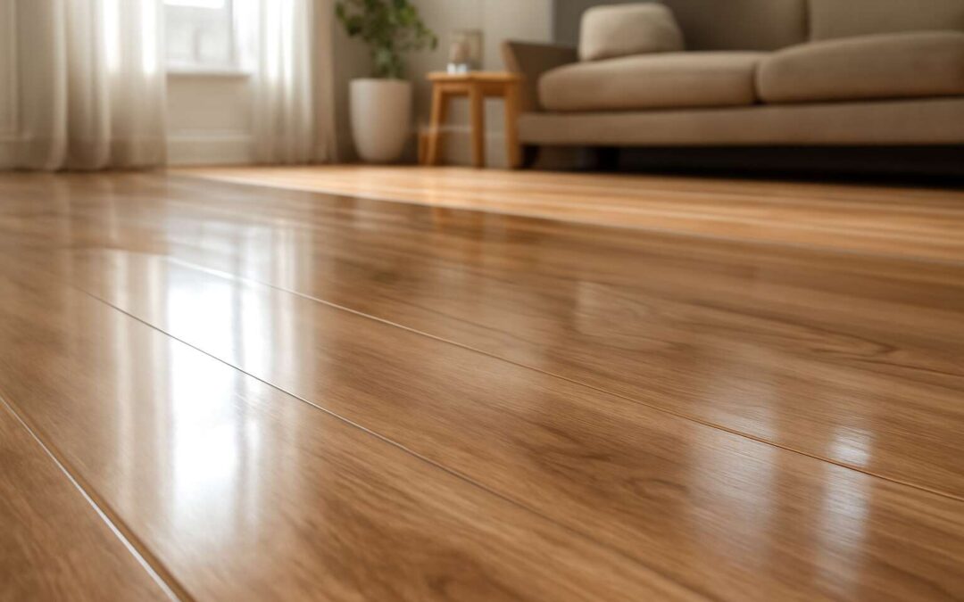 Durability meets design: melamine used for floor tiles transforms modern interiors