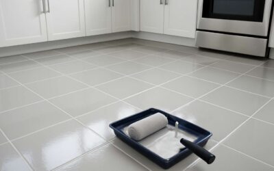 DIY Home Upgrades: can you paint floor tiles and get a showroom look?