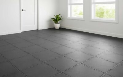 Style meets durability: rubber floor tiles indoor for a comfy, low-maintenance space.