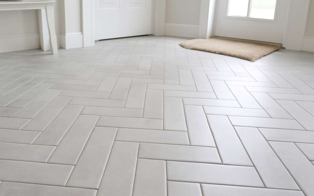 Transform spaces with floor tiles herringbone: timeless pattern, bold modern appeal.